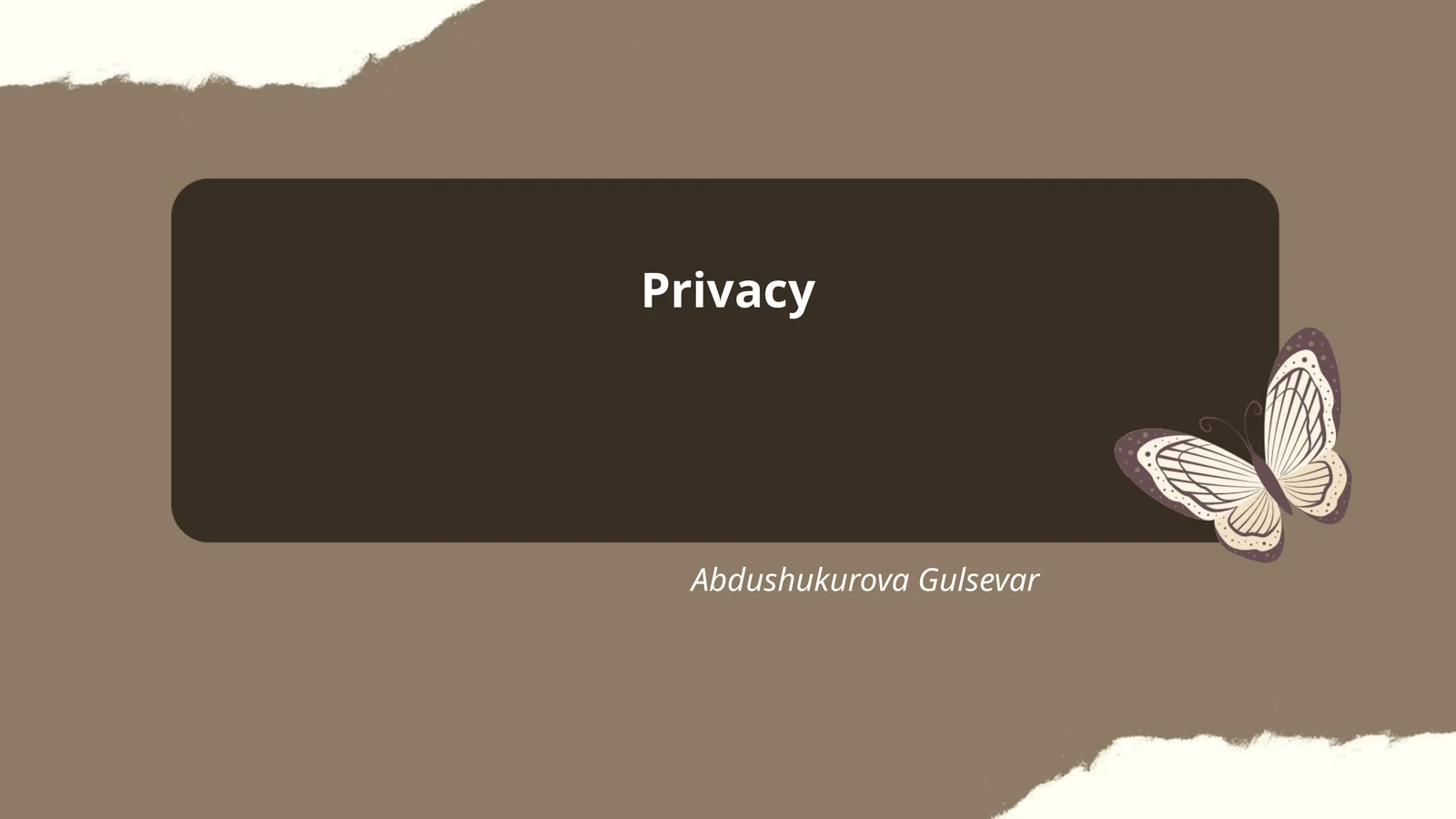 Privacy Regulations Overview