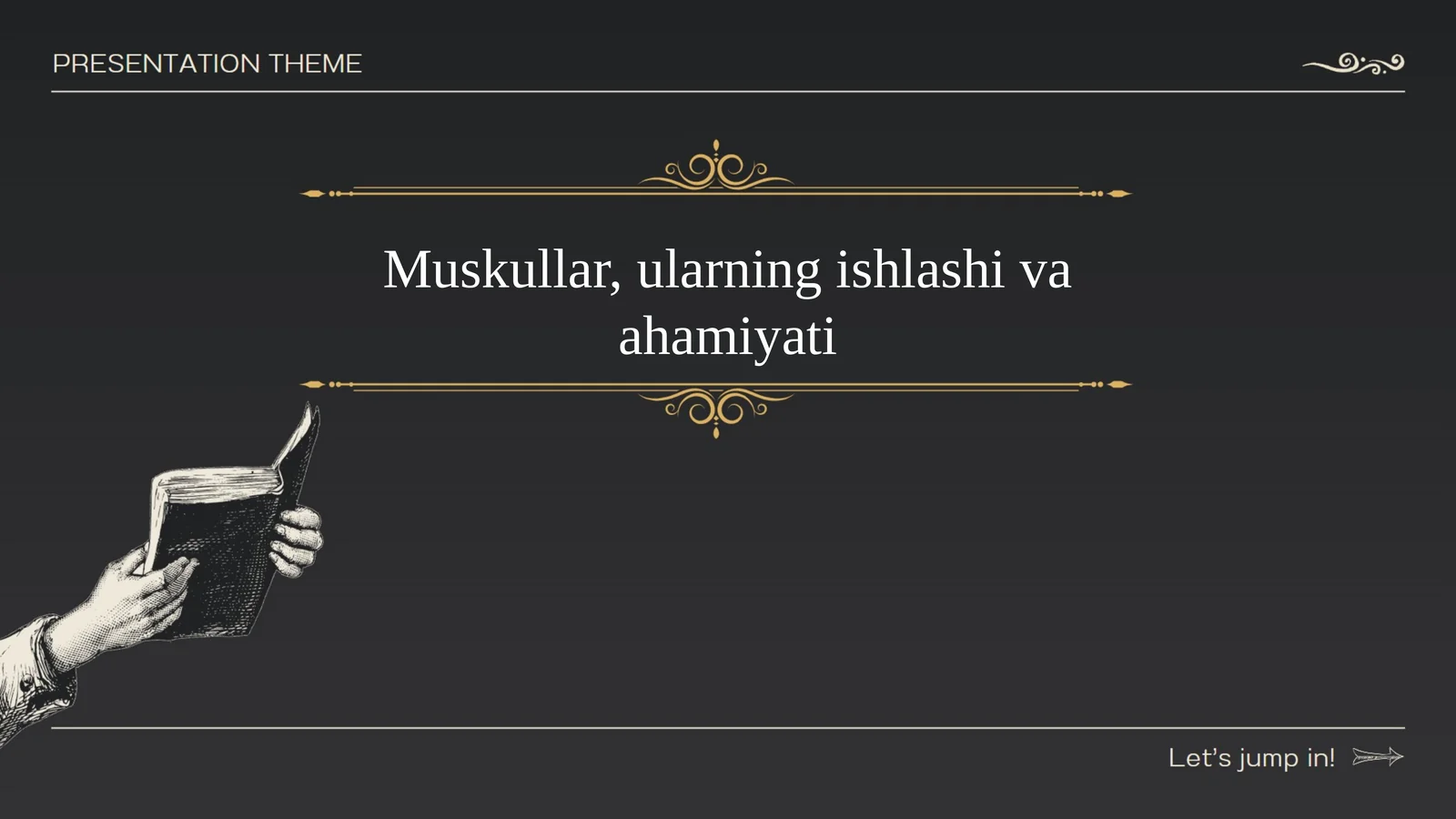 Suyaklar sistemasi, suyaklarning birikishi, bo'g'imlar va muskullar ularning tuzilishi va topagrafikasi