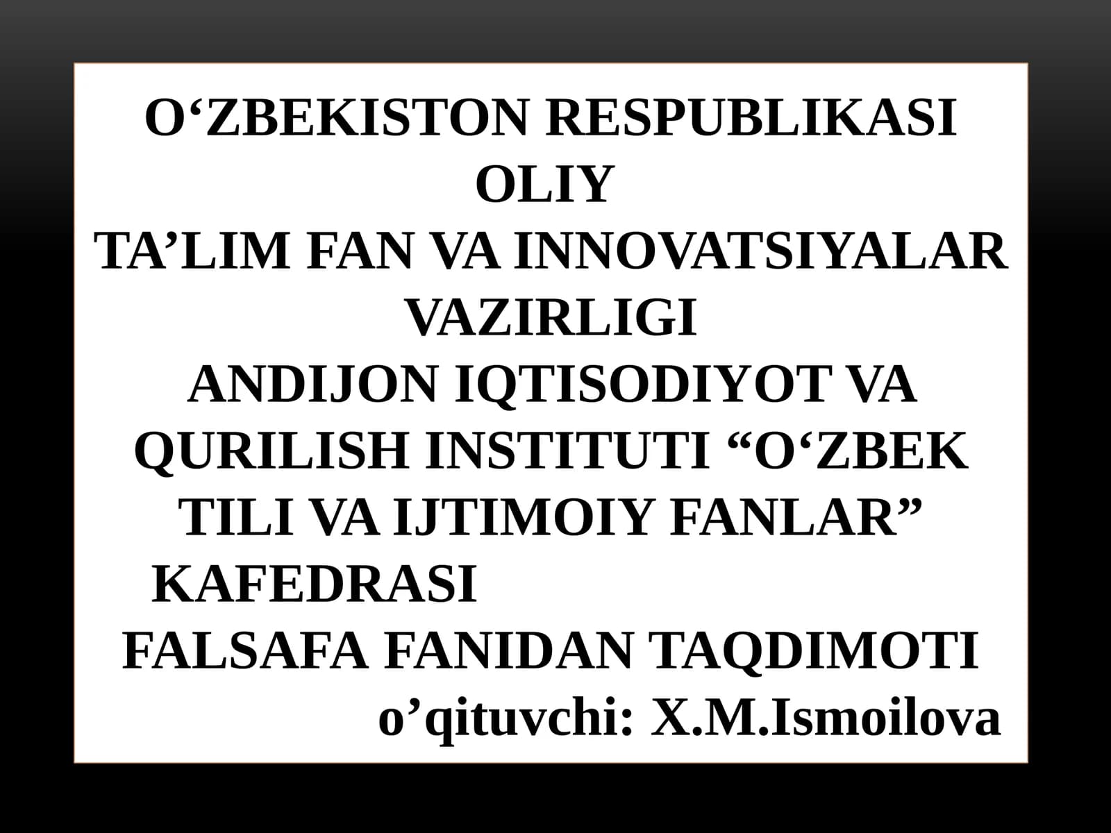 KORRUPSIYA – GLOBAL MUAMMO SIFATIDA.OʻZBEKISTONDAKORRUPSIYAGA QARSHI KURASHISHNING IQTISODIY-SIYOSIY VA IJTIMOIY - HUQUQIY MEXANIZMLARI