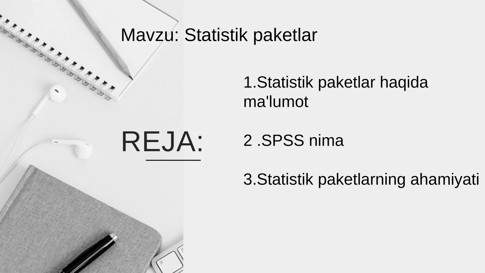 Statistik paketlar