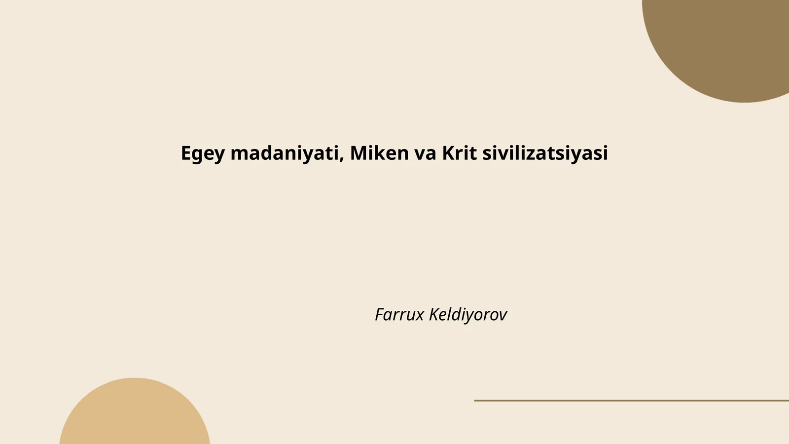 Egey madaniyati, Miken va Krit sivilizatsiyasi