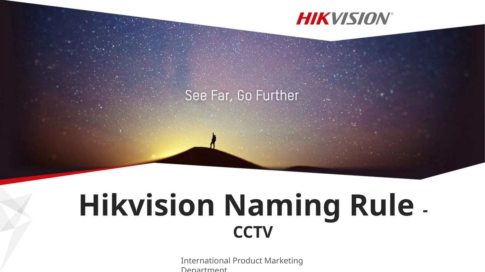 Hikvision Naming Rule
