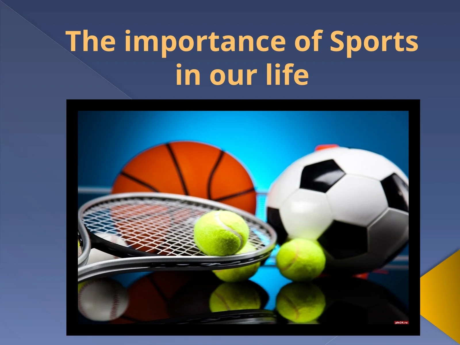The importance of Sports in ourlife