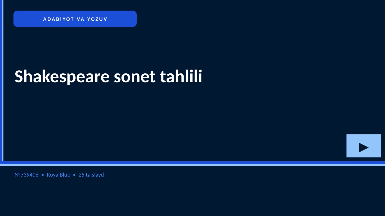 Shakespeare sonet tahlili
