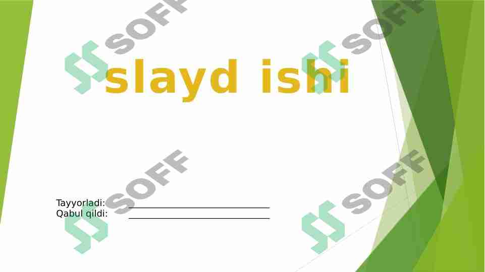 Product slide 1
