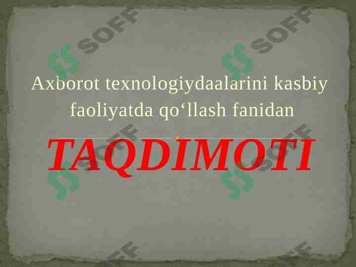 Product slide 1