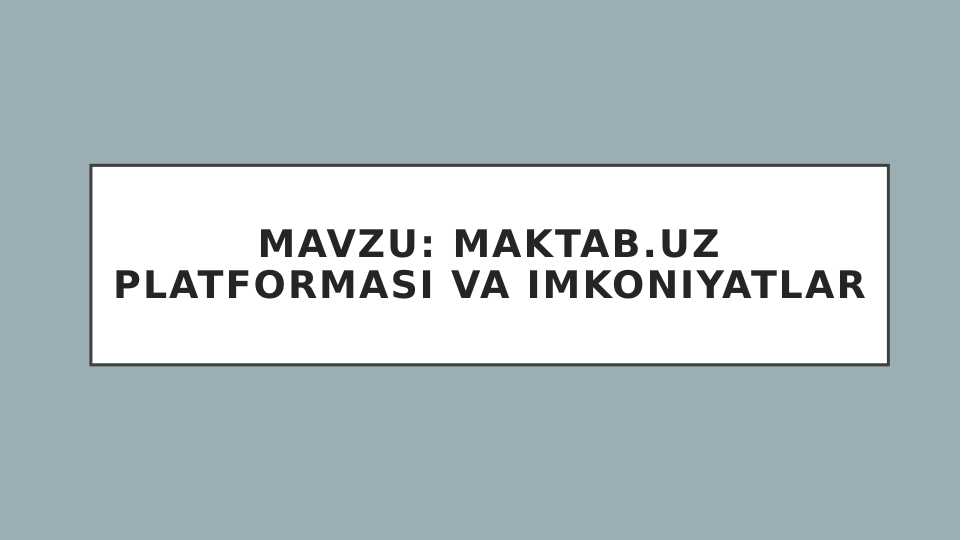Product slide 1