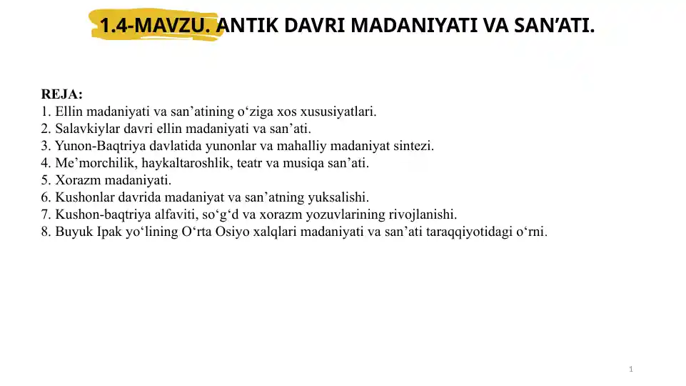 Product slide 1