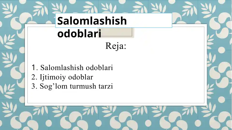 Product slide 1