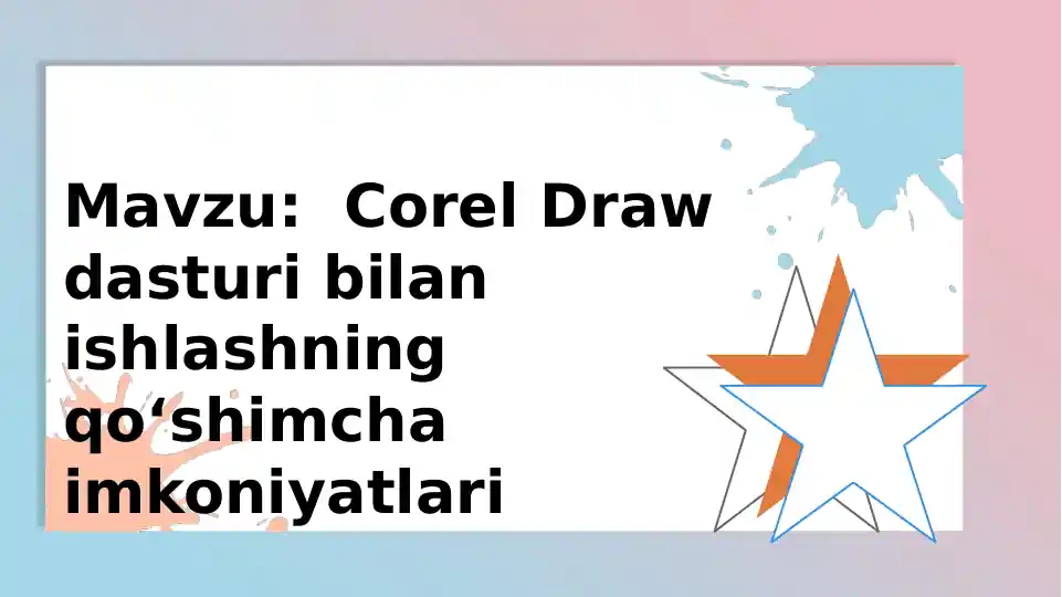 Product slide 1