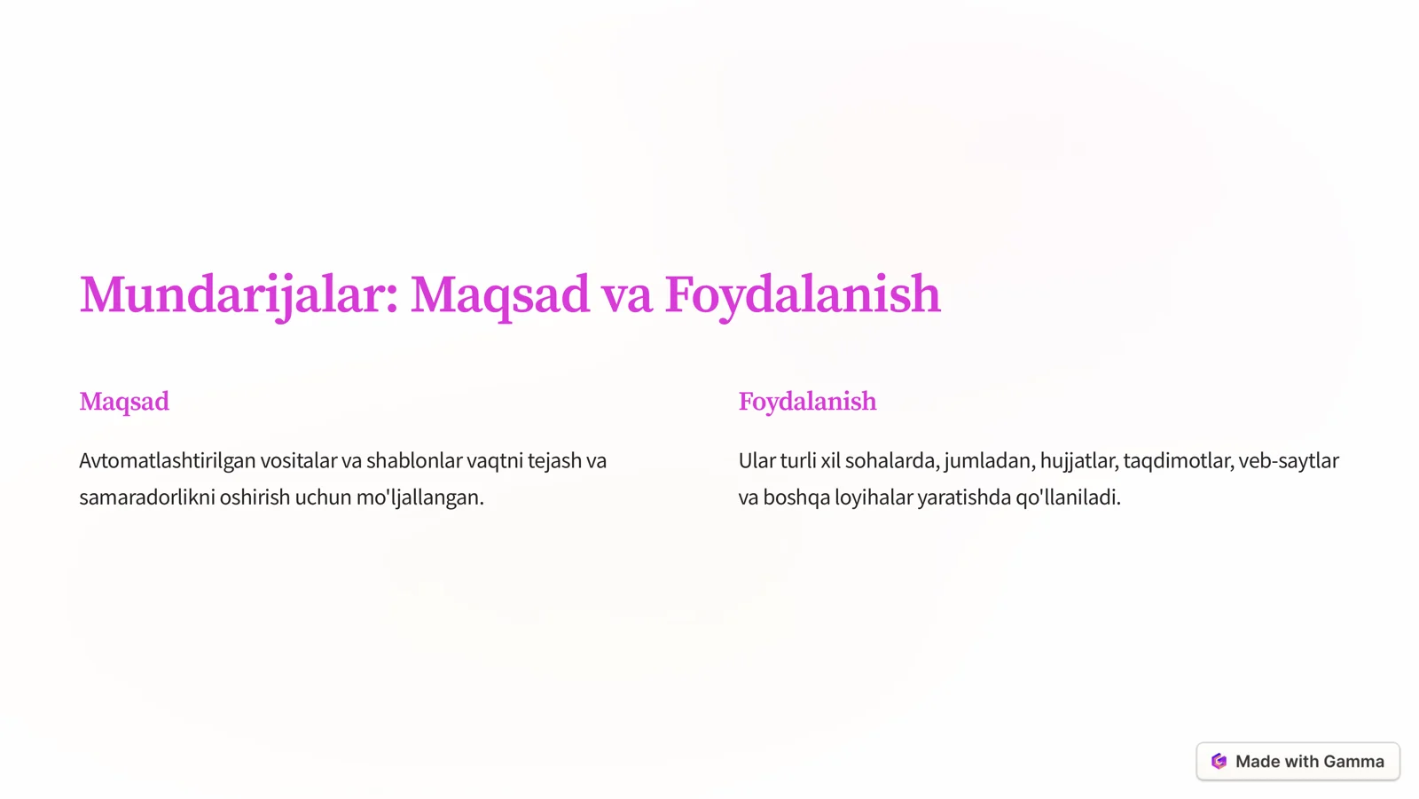 Product slide 1
