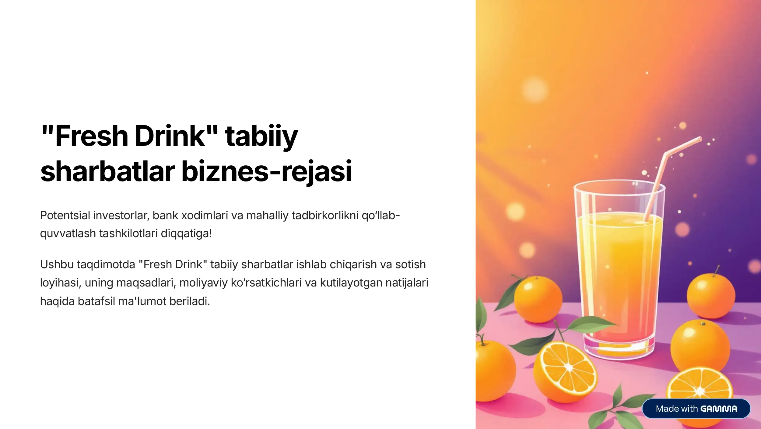 Product slide 1