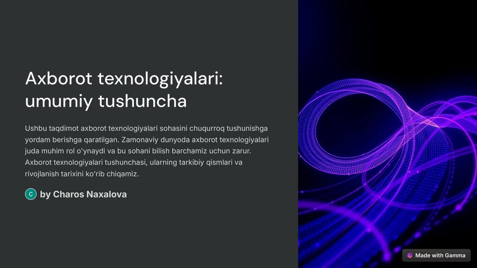 Product slide 1