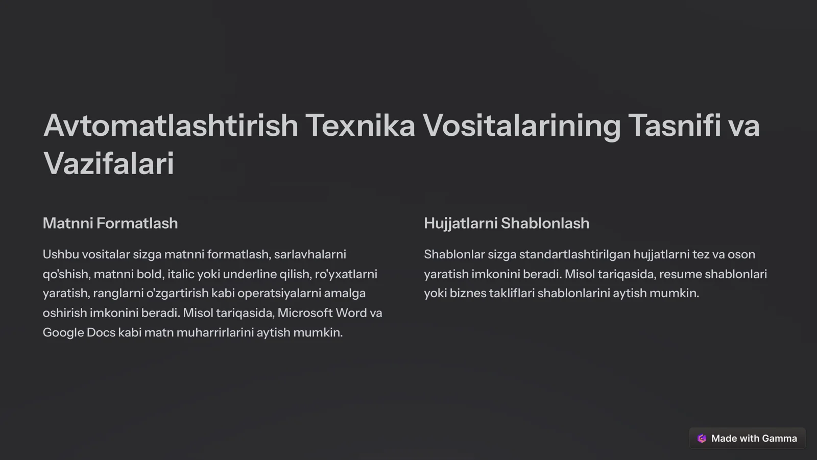 Product slide 2