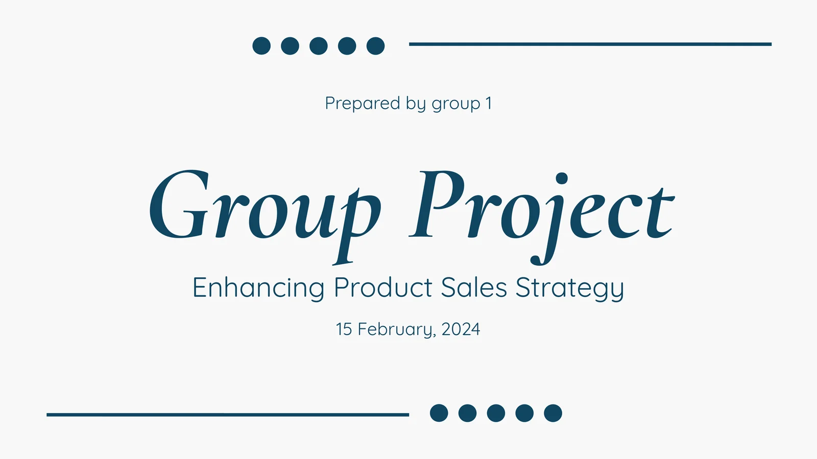 Product slide 1