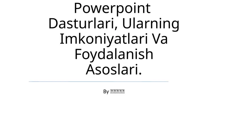 Product slide 1