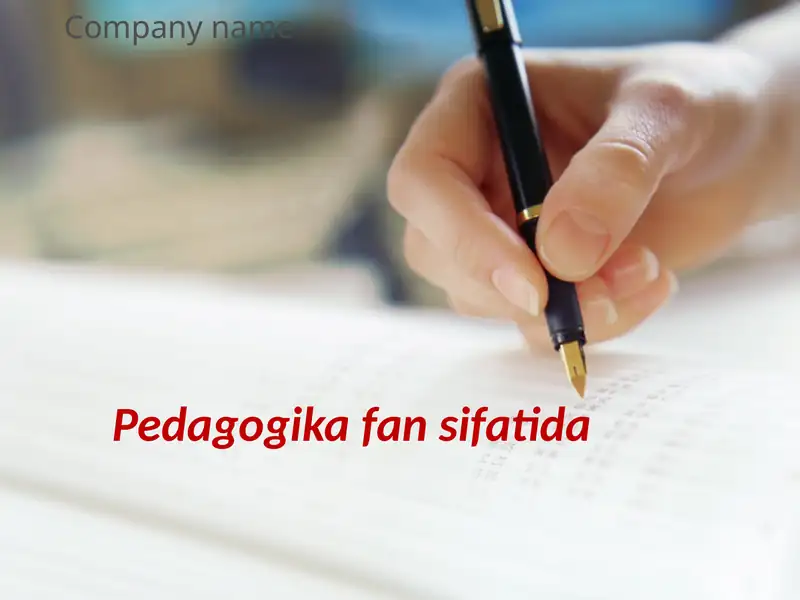 Product slide 1