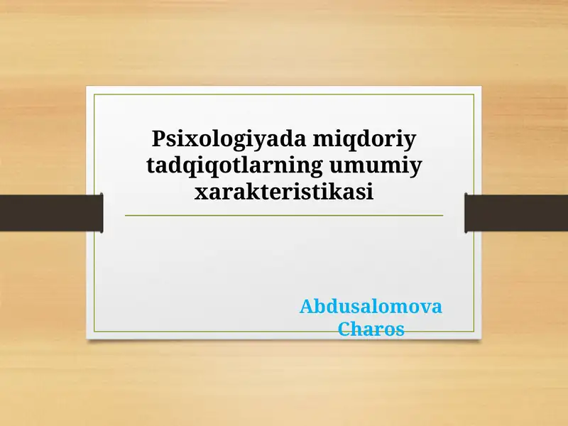 Product slide 1