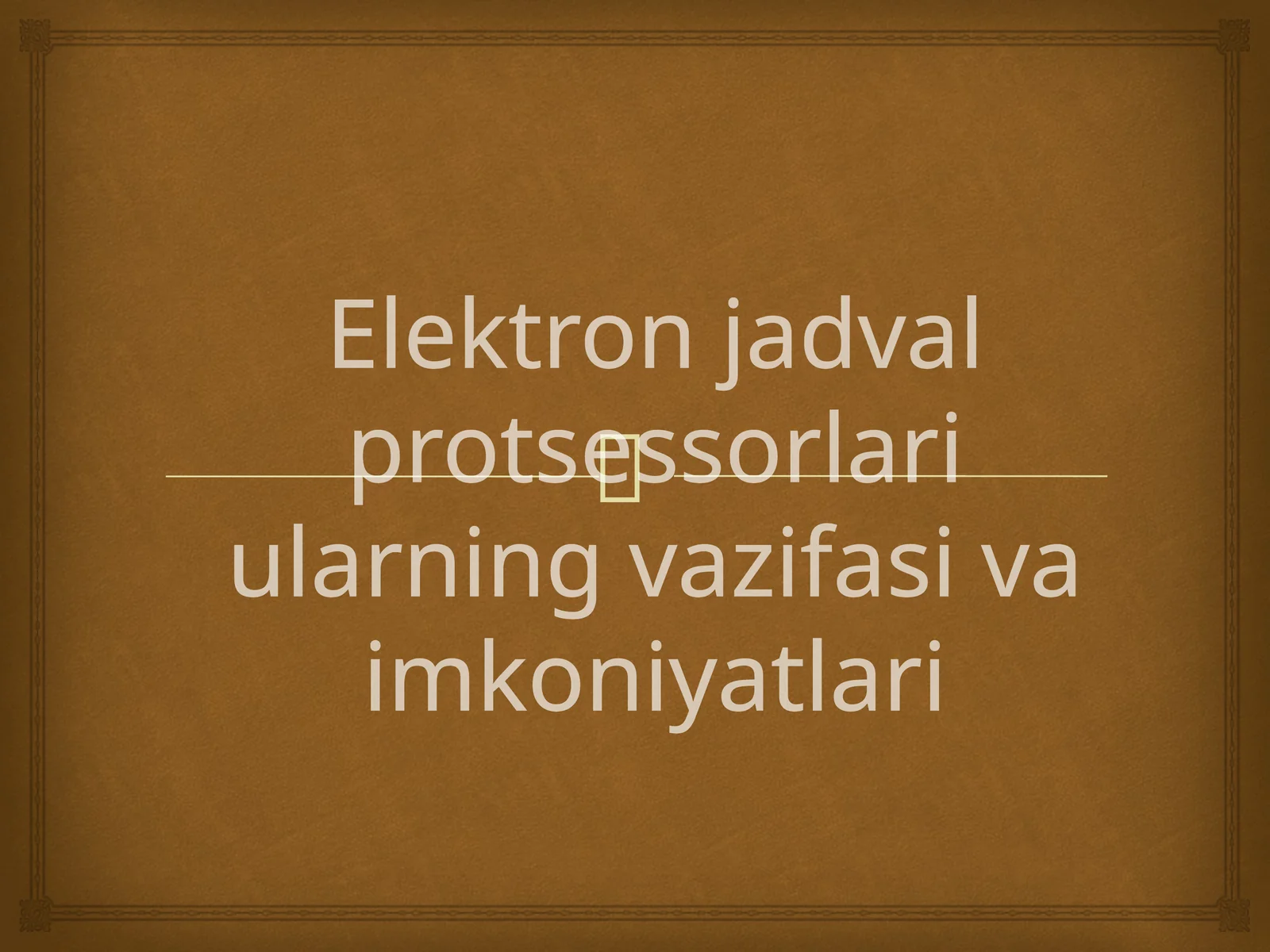 Product slide 1