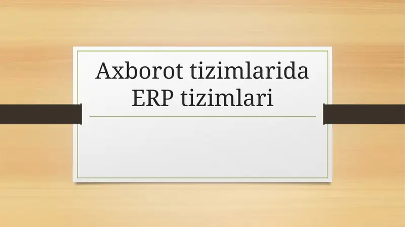 Product slide 1