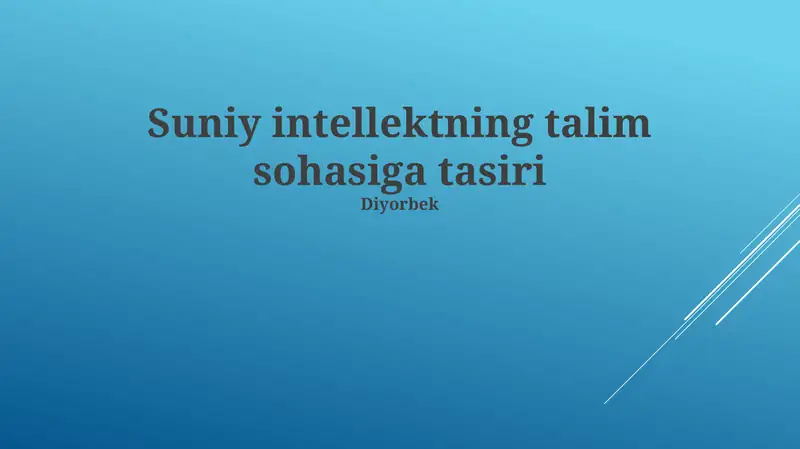 Product slide 1