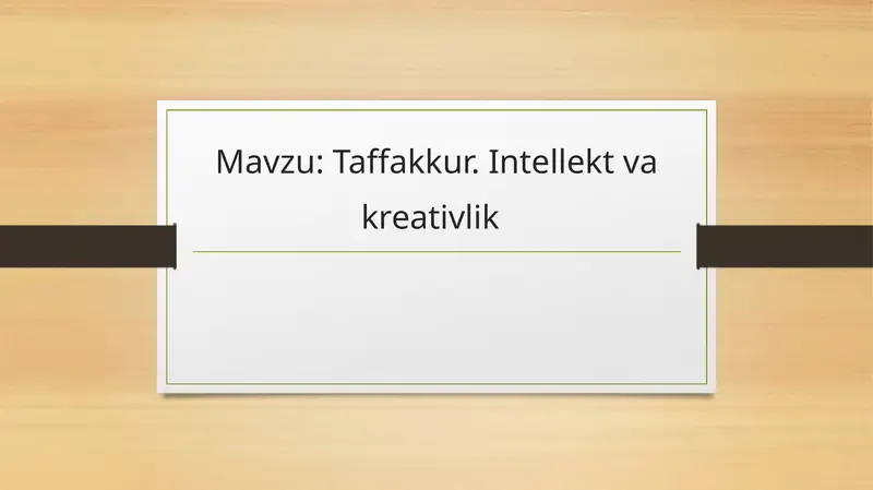 Product slide 1