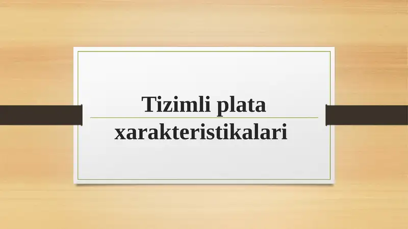 Product slide 1