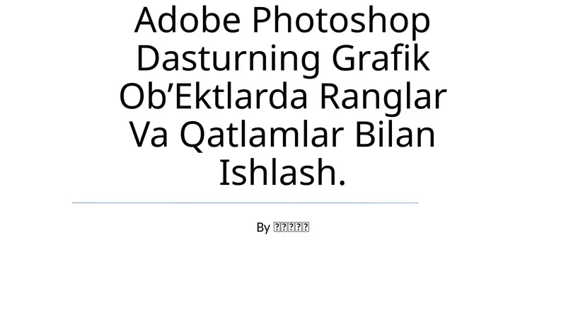 Product slide 1