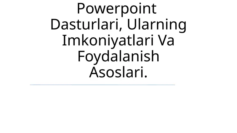 Product slide 1