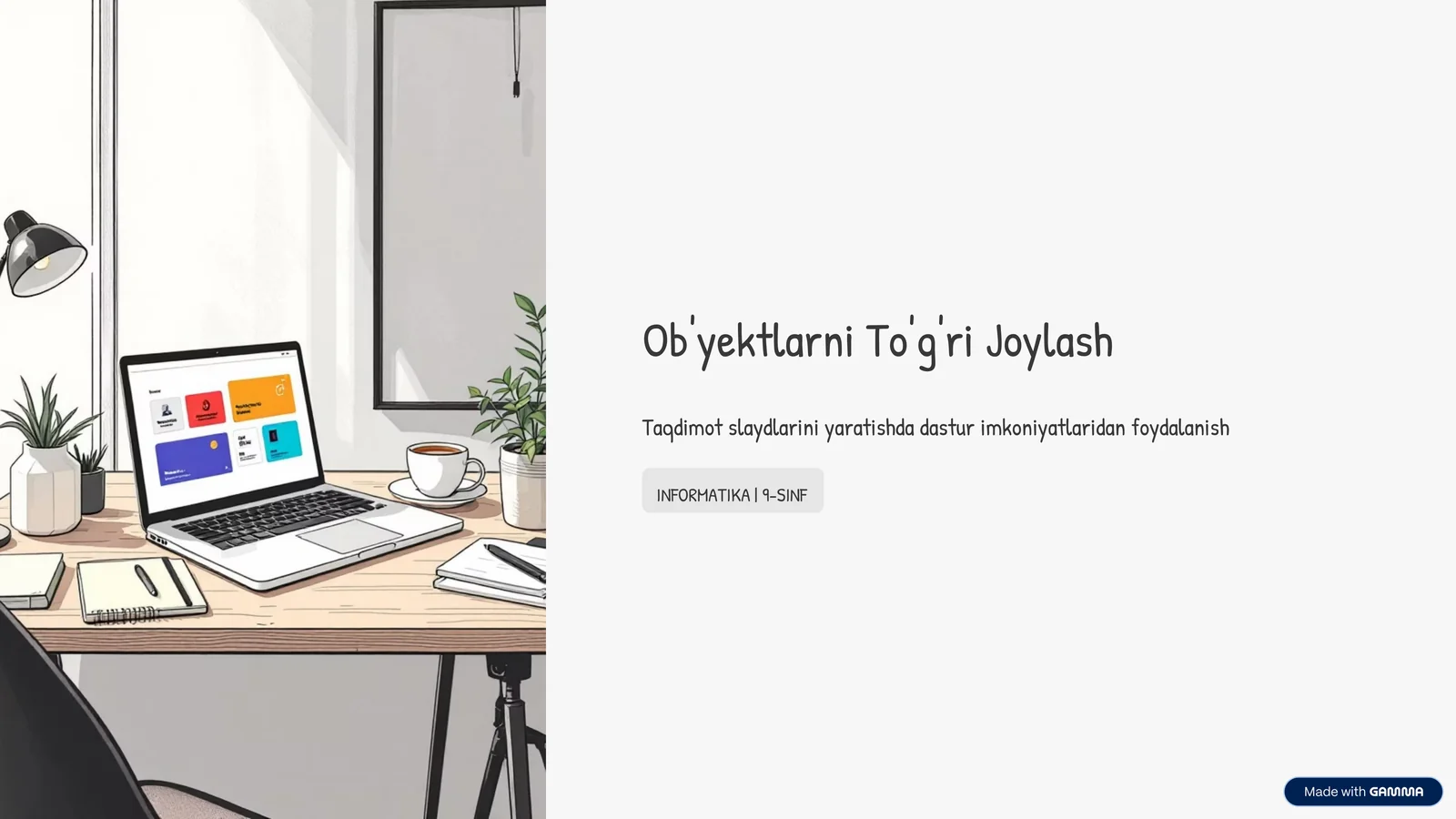 Product slide 1