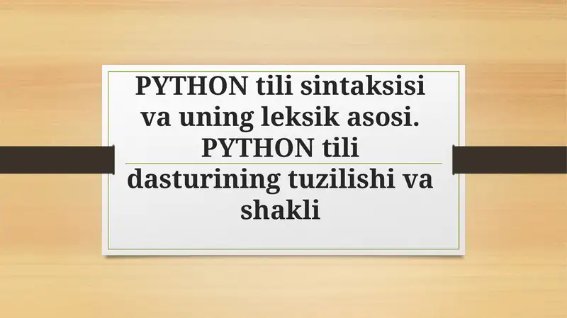 Product slide 1