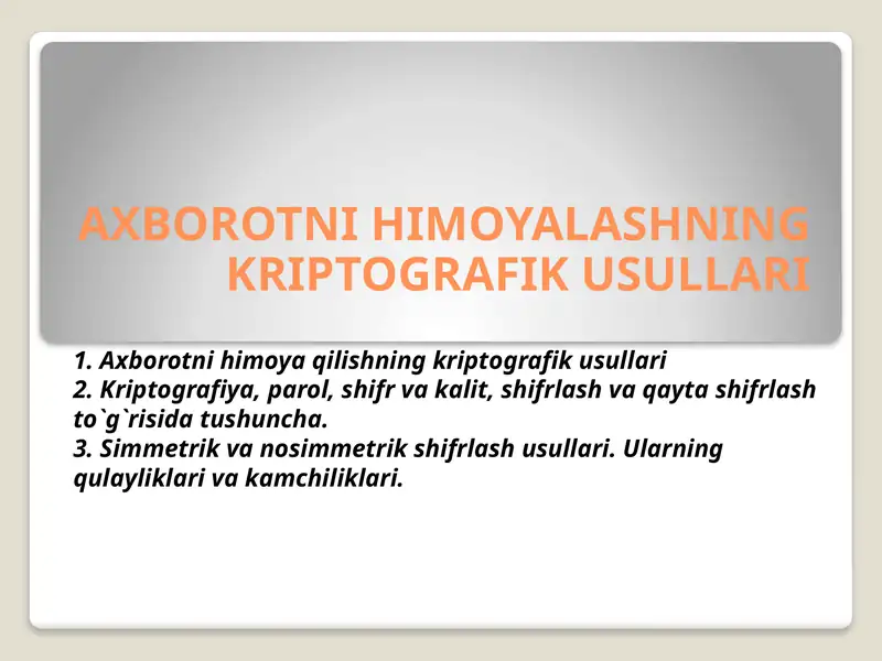 Product slide 1