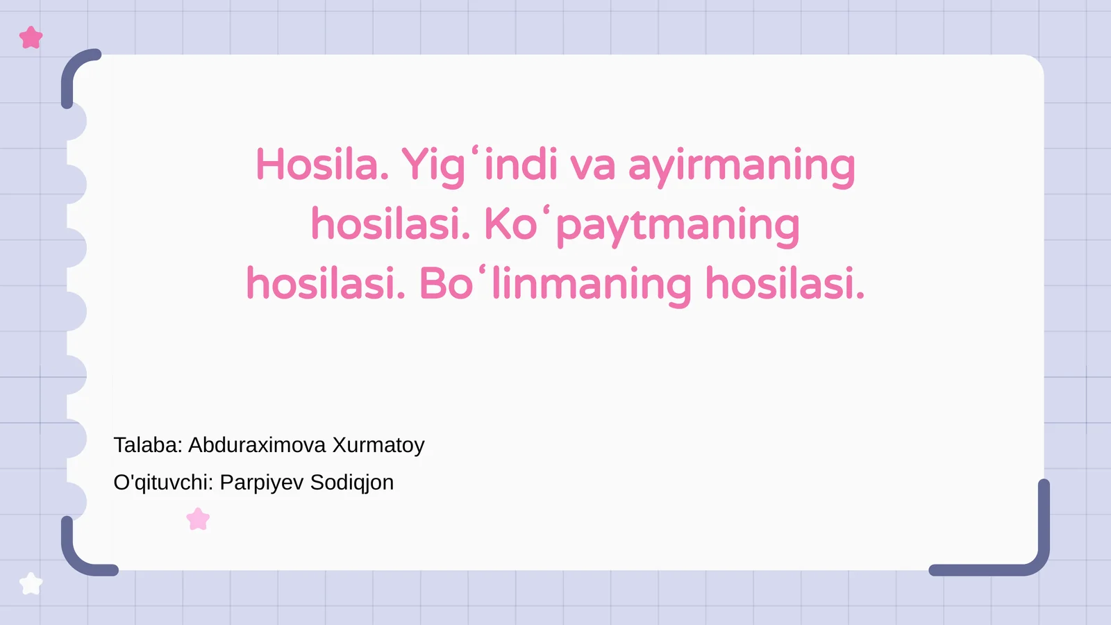 Product slide 1