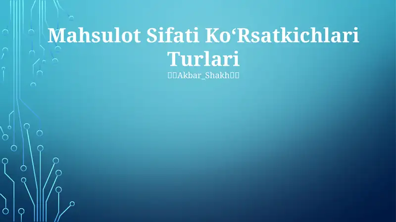 Product slide 1