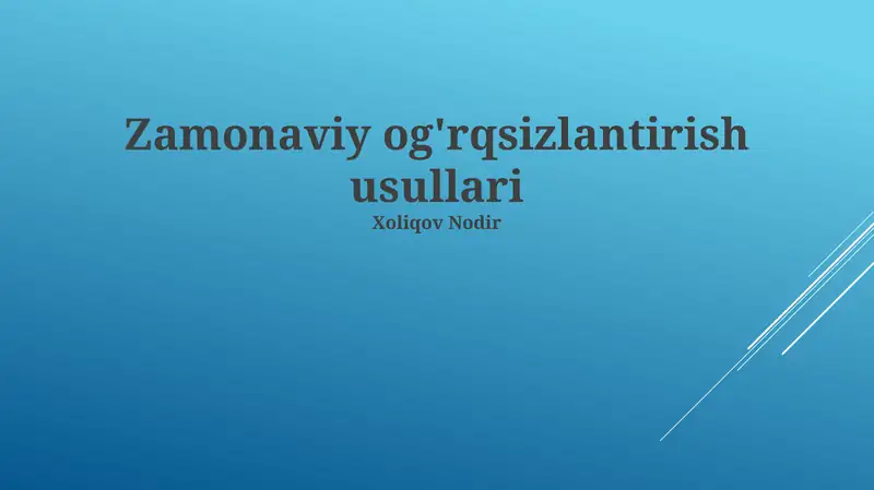 Product slide 1