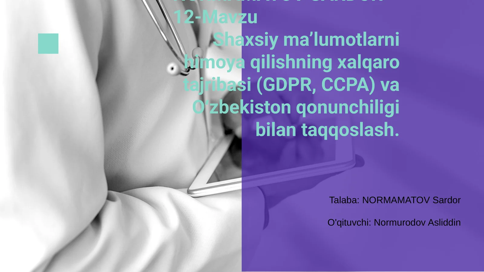 Product slide 1