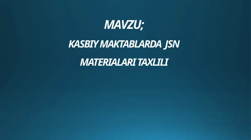 Product slide 1