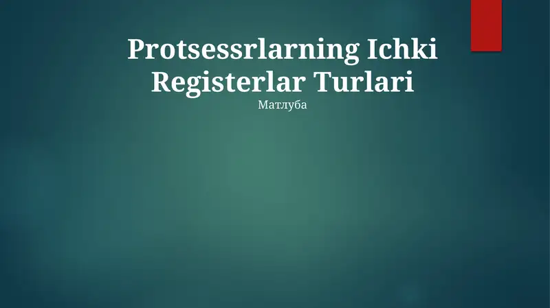 Product slide 1