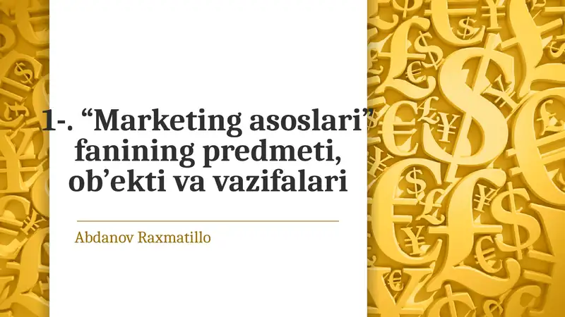 Product slide 1