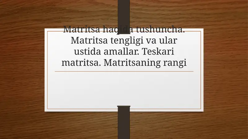 Product slide 1