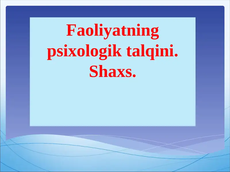 Product slide 1