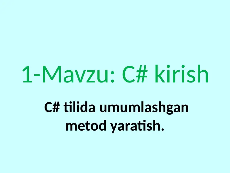 Product slide 1
