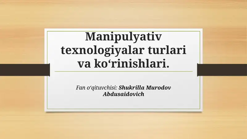 Product slide 1