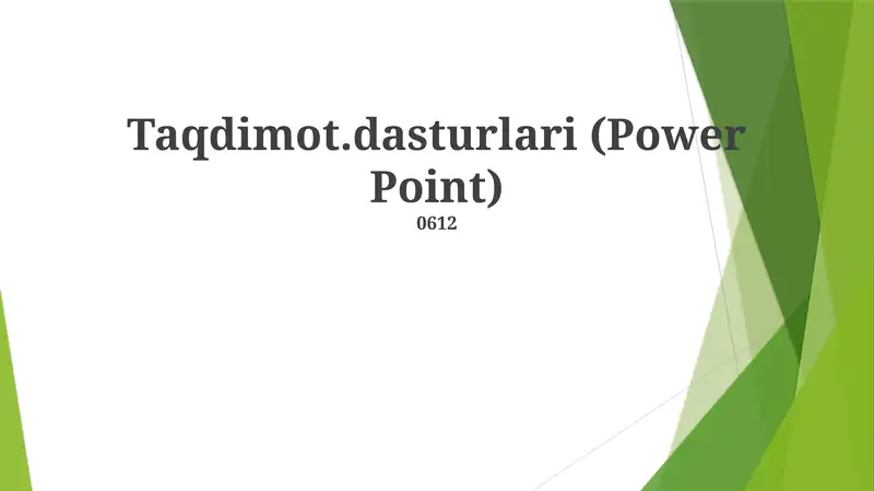 Product slide 1