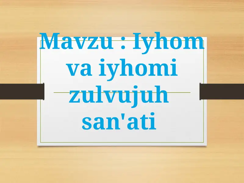 Product slide 1