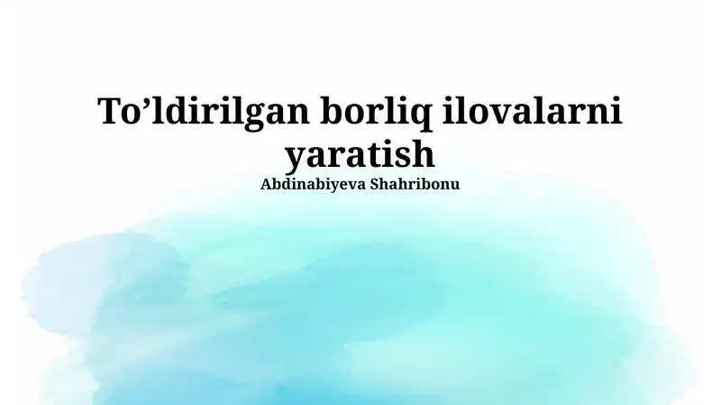 Product slide 1