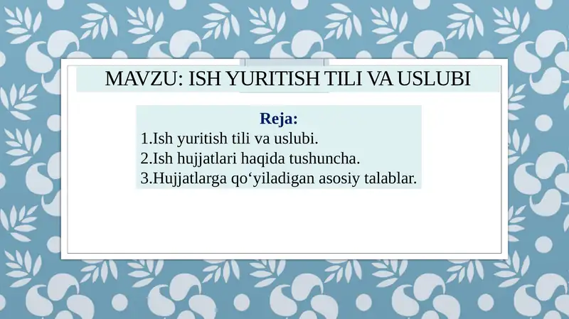 Product slide 1