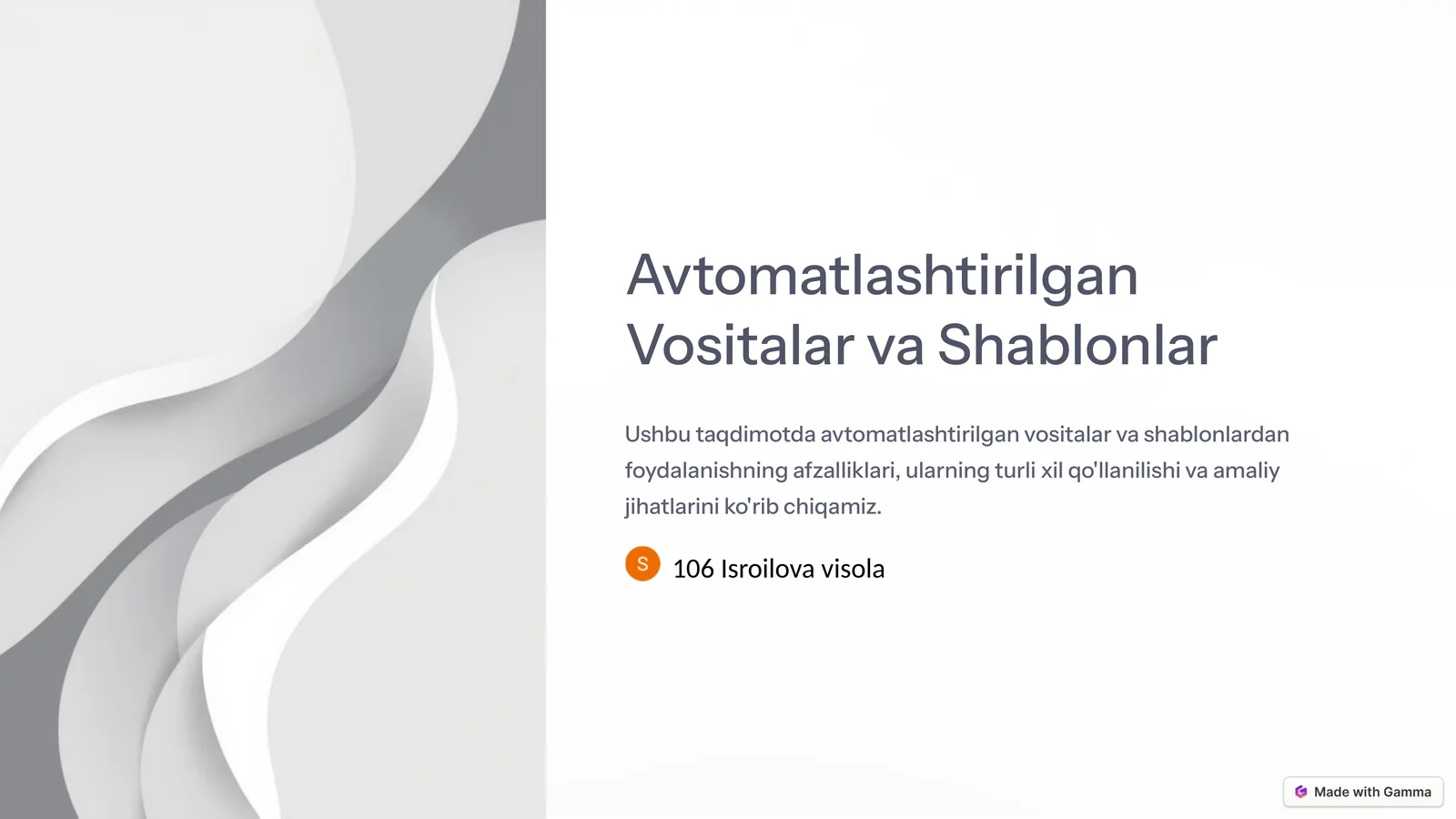 Product slide 1