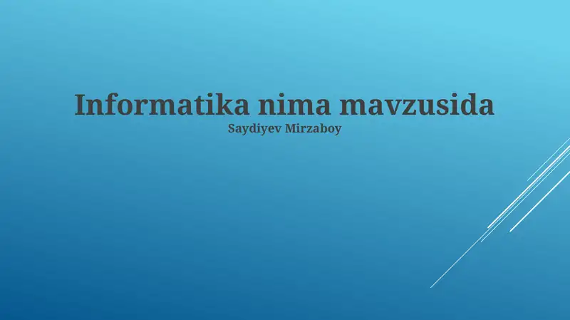 Product slide 1
