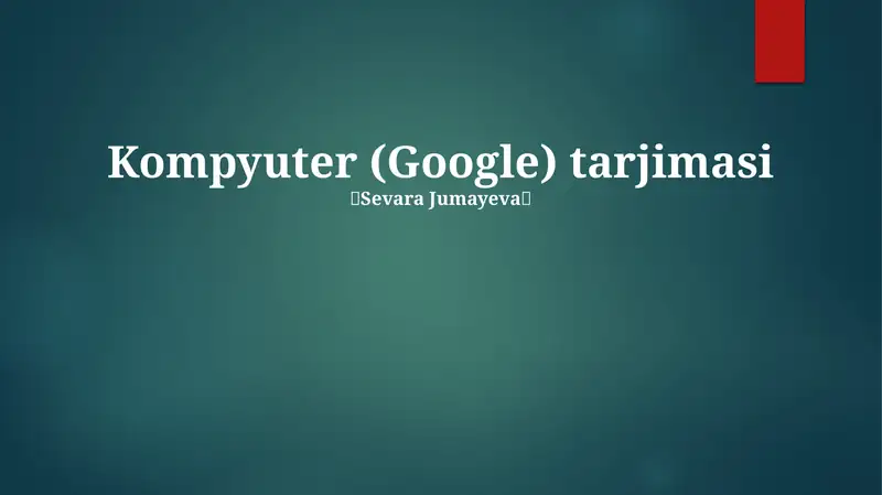 Product slide 1